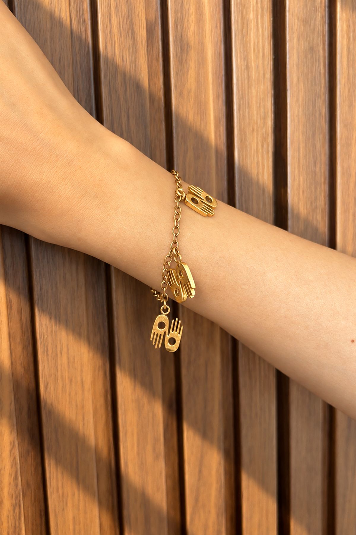 Three Charm Bracelet