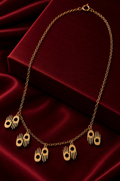 Five Charm Necklace