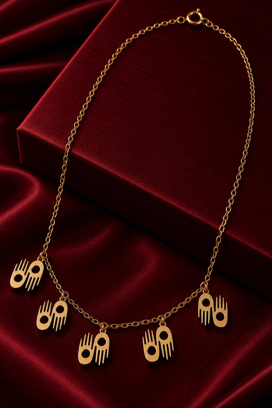 Five Charm Necklace