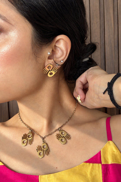 Three Charm Necklace