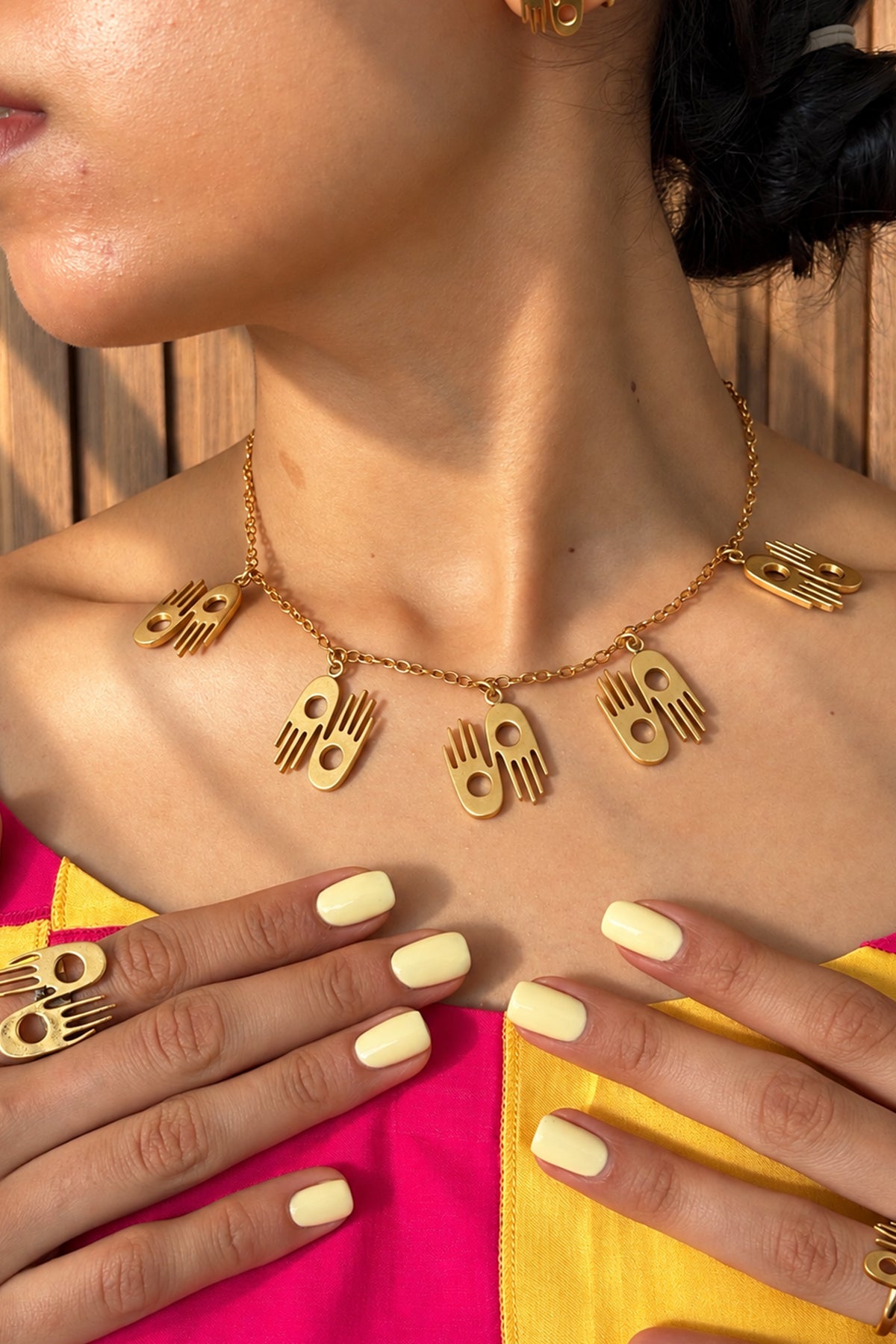 Five Charm Necklace