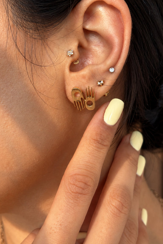 Small Charm Earring