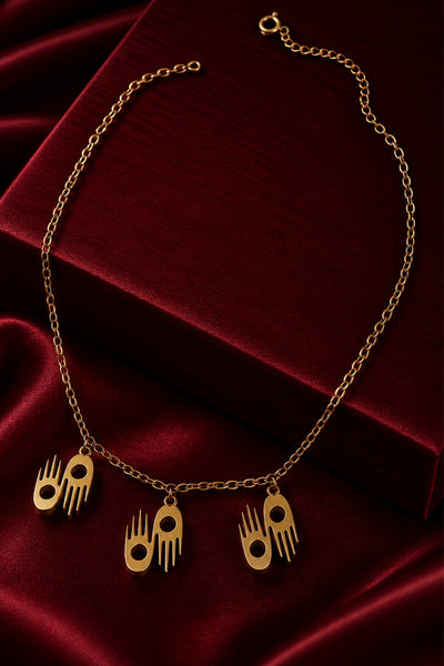 Three Charm Necklace