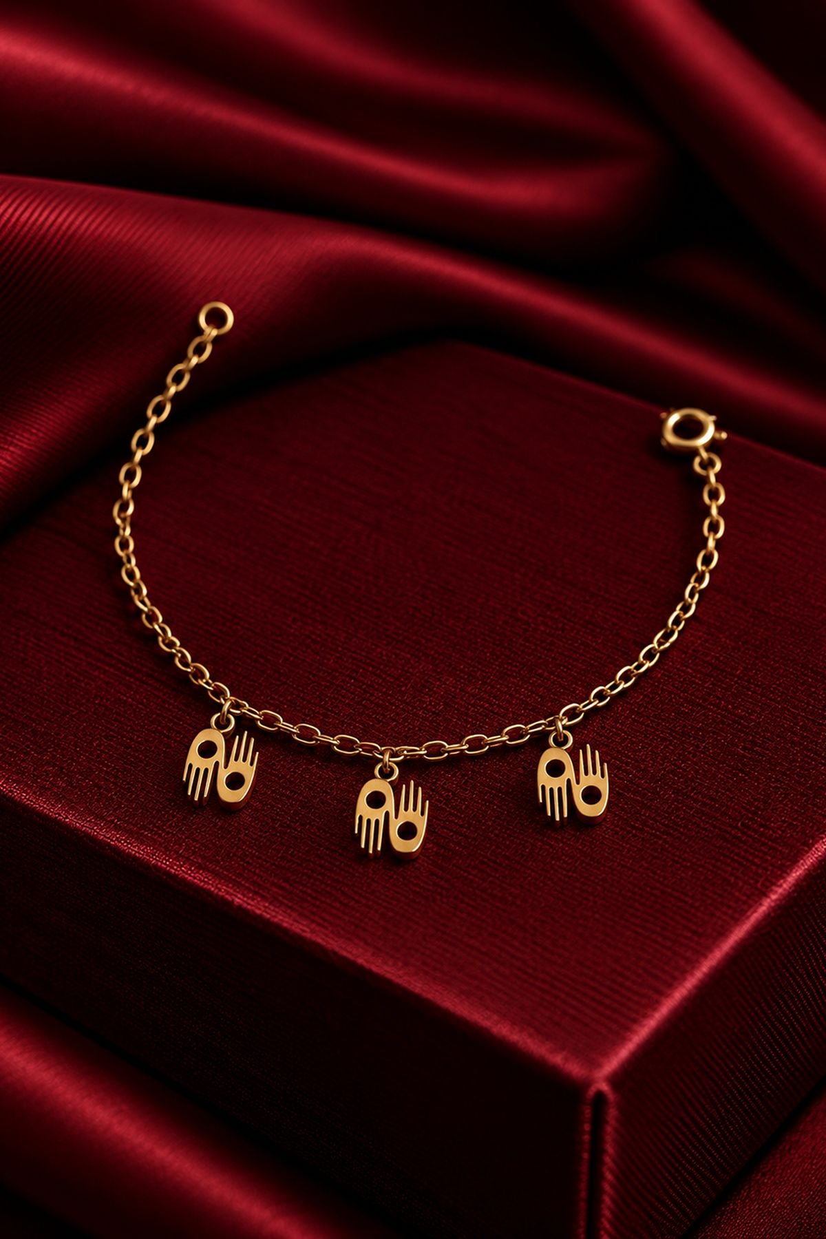 Three Charm Bracelet