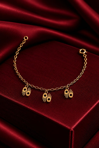 Three Charm Bracelet
