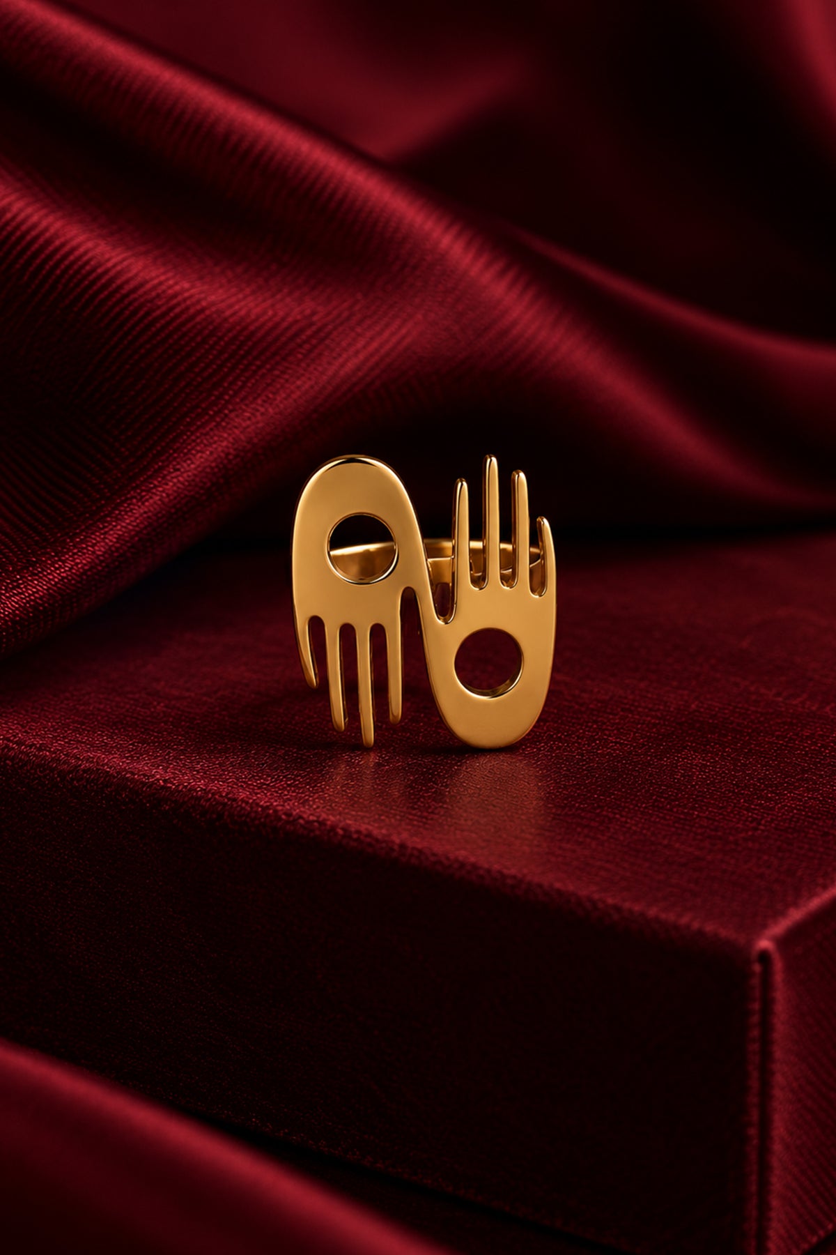 Big Charm Adjustable Ring