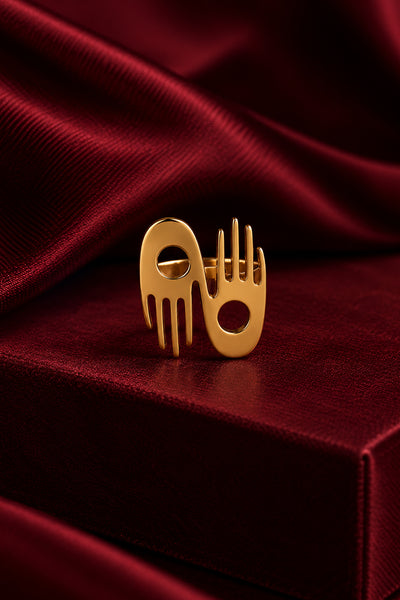 Big Charm Adjustable Ring